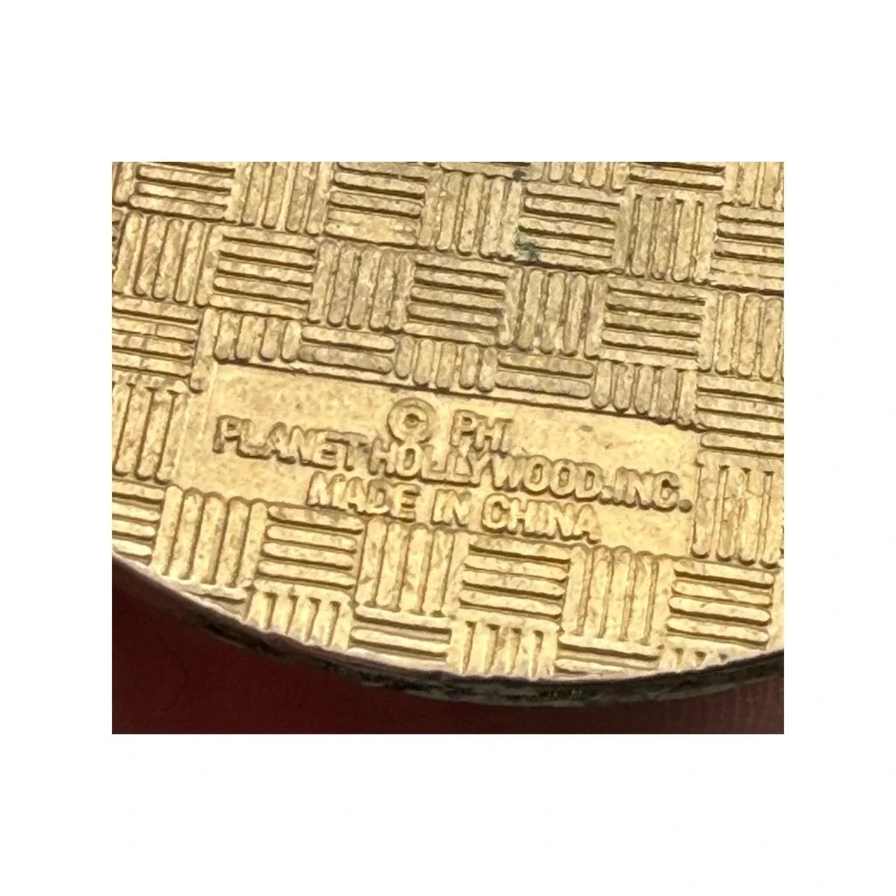 Vintage Keychain Planet Hollywood New York 2